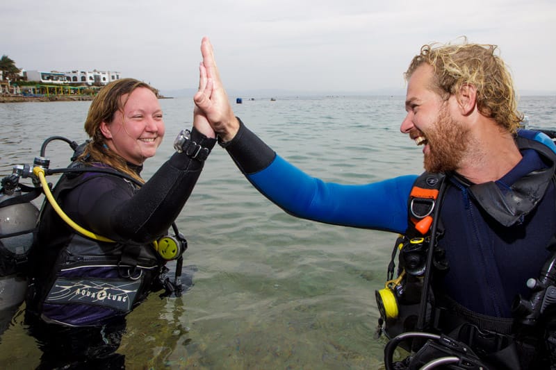 High Five at IDC DIVE