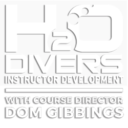 H2O Divers Instructor development center with course director Dom Gibbings