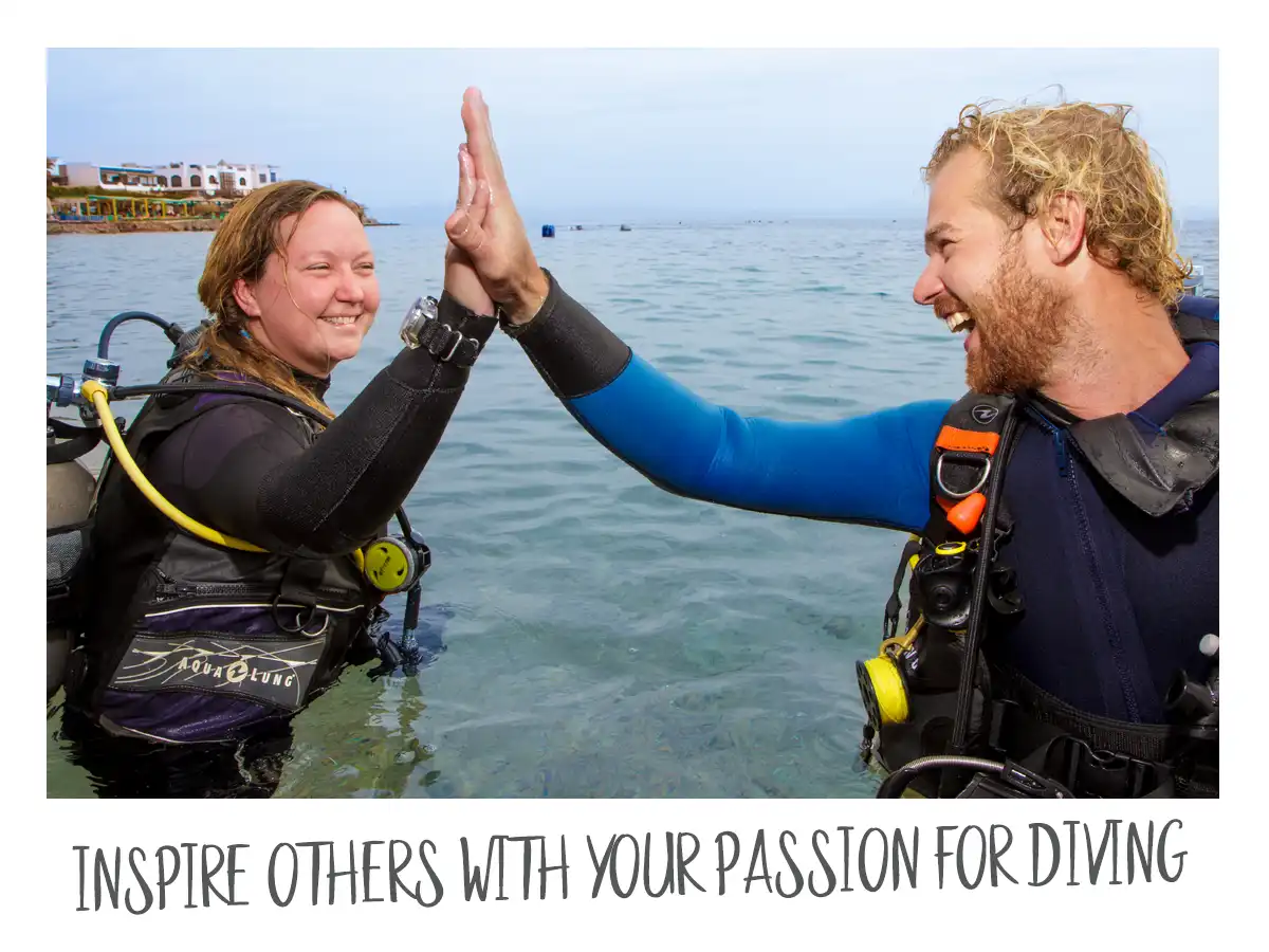 Reasons to be a PADI pro - inspire with your passion
